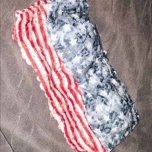 American Flag print Bandeau!